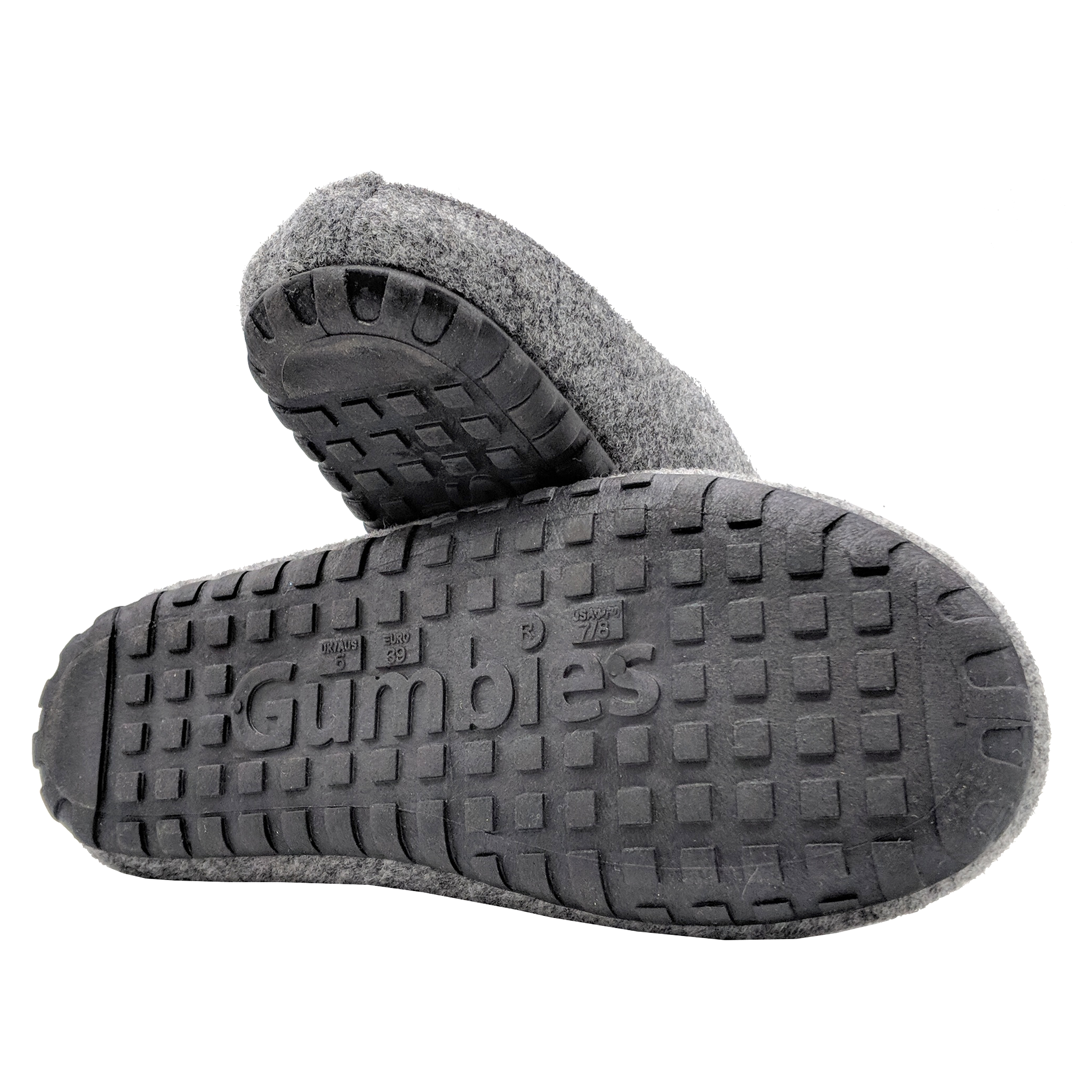 GUMBIES – Outback Slipper, GREY-CHARCOAL 